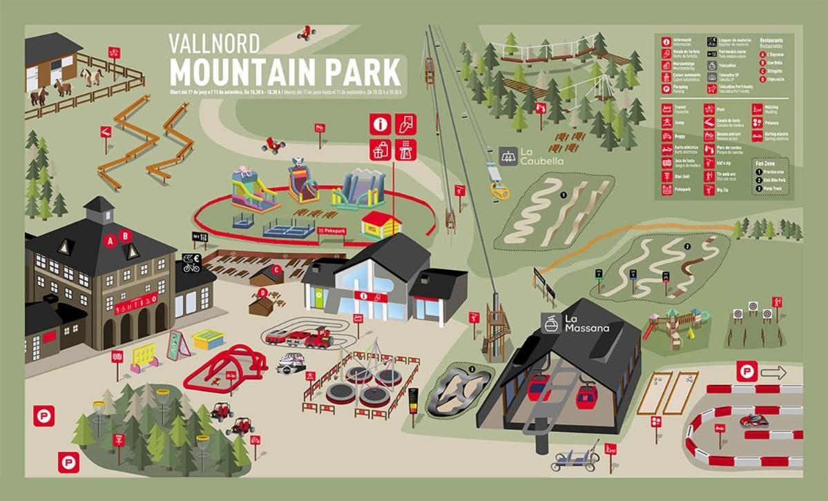 Ribasol Ski Park 5 Pers, Max 4 Adultos Mas Ninos Arinsal Esterno foto
